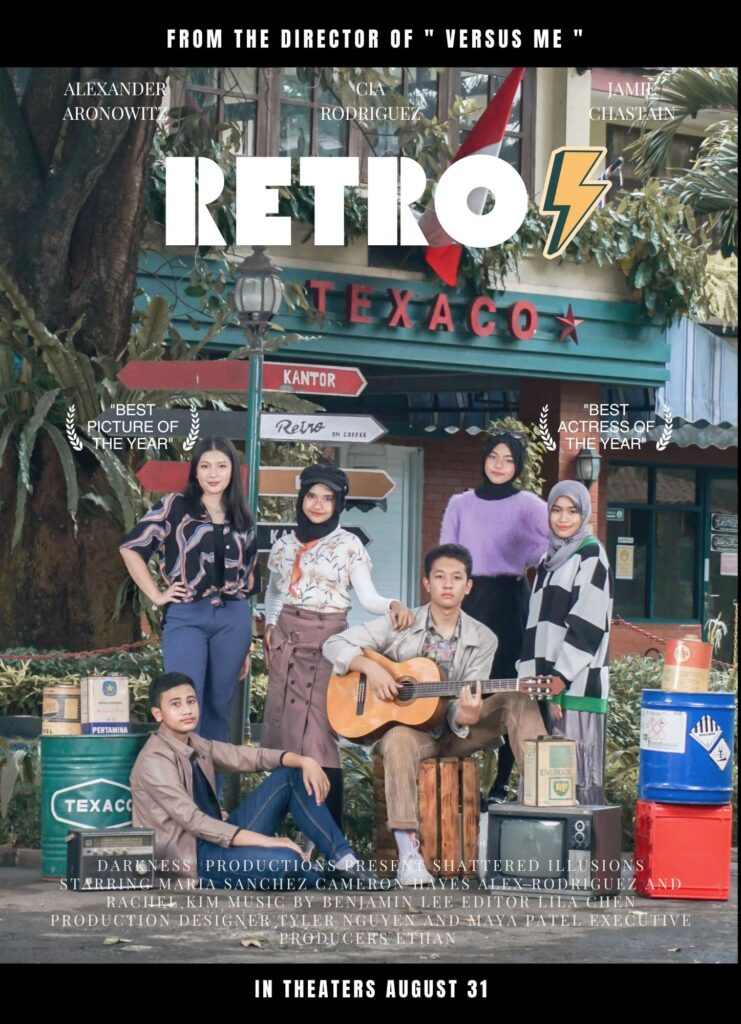 Foto buku tahunan sekolah tema Retro oleh Creative Shoot di Jakarta Bogor Depok Tangerang Bekasi